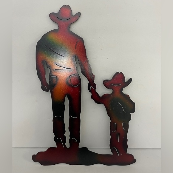 Metal Cowboy & Little Buckaroo Texas Style - Picture 2 of 8